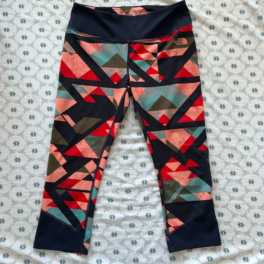 NORTHFACE FASTDRY MULTICOLOR LEGGINGS